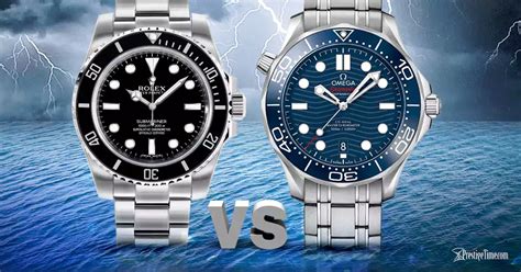 which watch is better omega or rolex|Rolex submariner vs omega speedmaster.